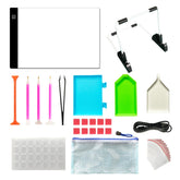H-ZS4 DIY Diamond Painting Tools Kit Drill Pen Handmade Lighting Board Combination Kit, Diamond Painting Tools Kit